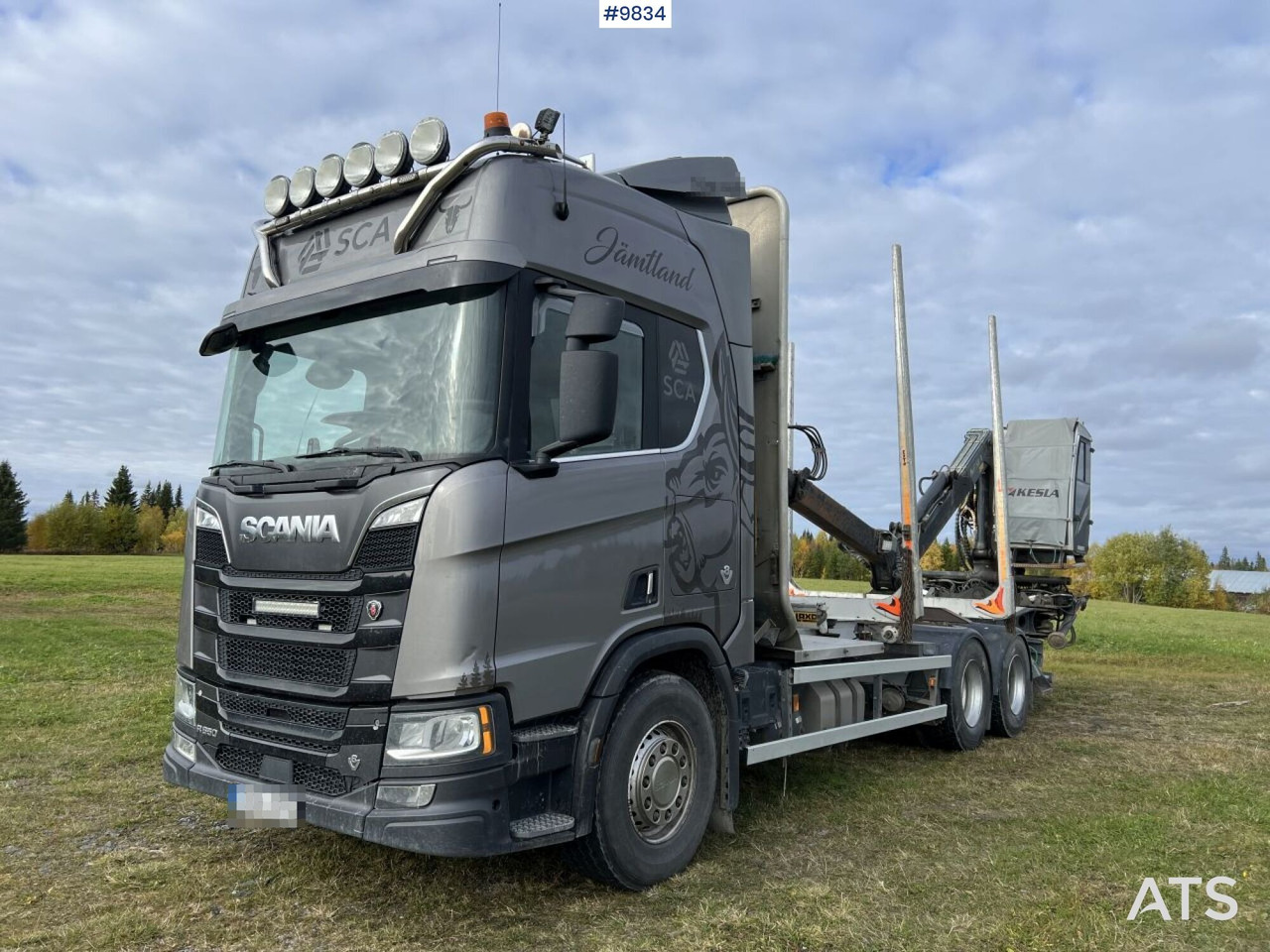 Scania R650 Timber truck with Kesla crane - Camion trasporto legname, Camion con gru: foto 1 Scania R650 Timber truck with Kesla crane - Camion trasporto legname, Camion con gru: foto 1