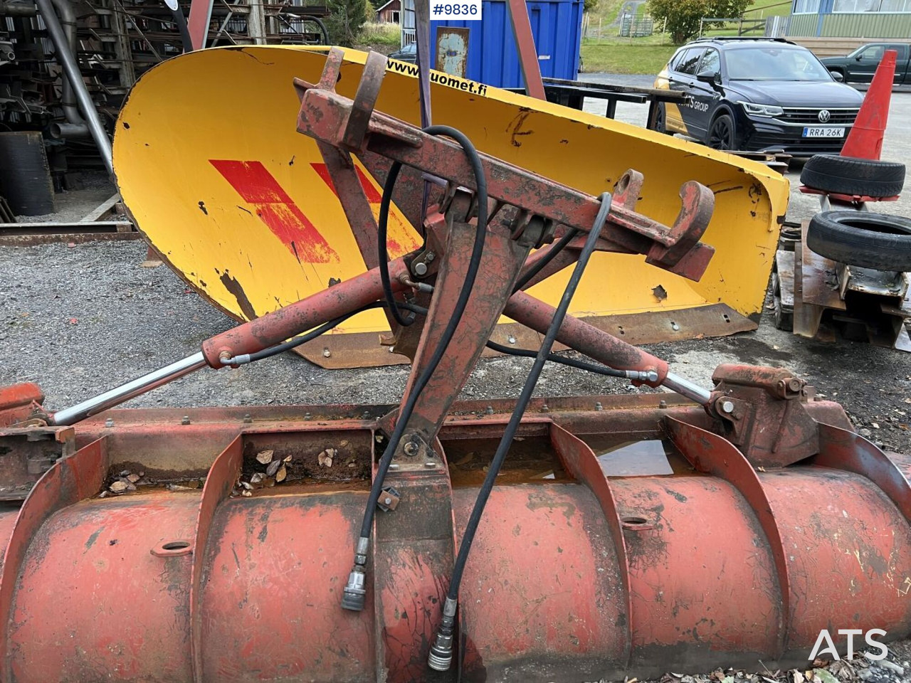 Svedala-Arbrå DB90-32 Diagonal plow - Lama neve: foto 4 Svedala-Arbrå DB90-32 Diagonal plow - Lama neve: foto 4