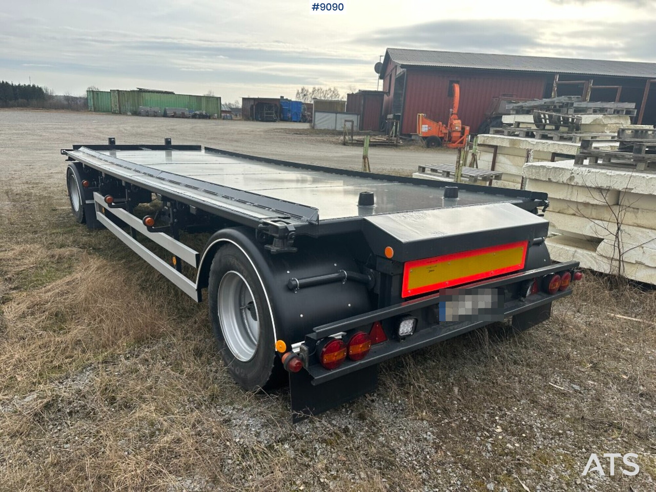 Swap body/container trailer, Fliegl ZWP 200J - Rimorchio portacontainer/ Caisse interchangeable: foto 3 Swap body/container trailer, Fliegl ZWP 200J - Rimorchio portacontainer/ Caisse interchangeable: foto 3