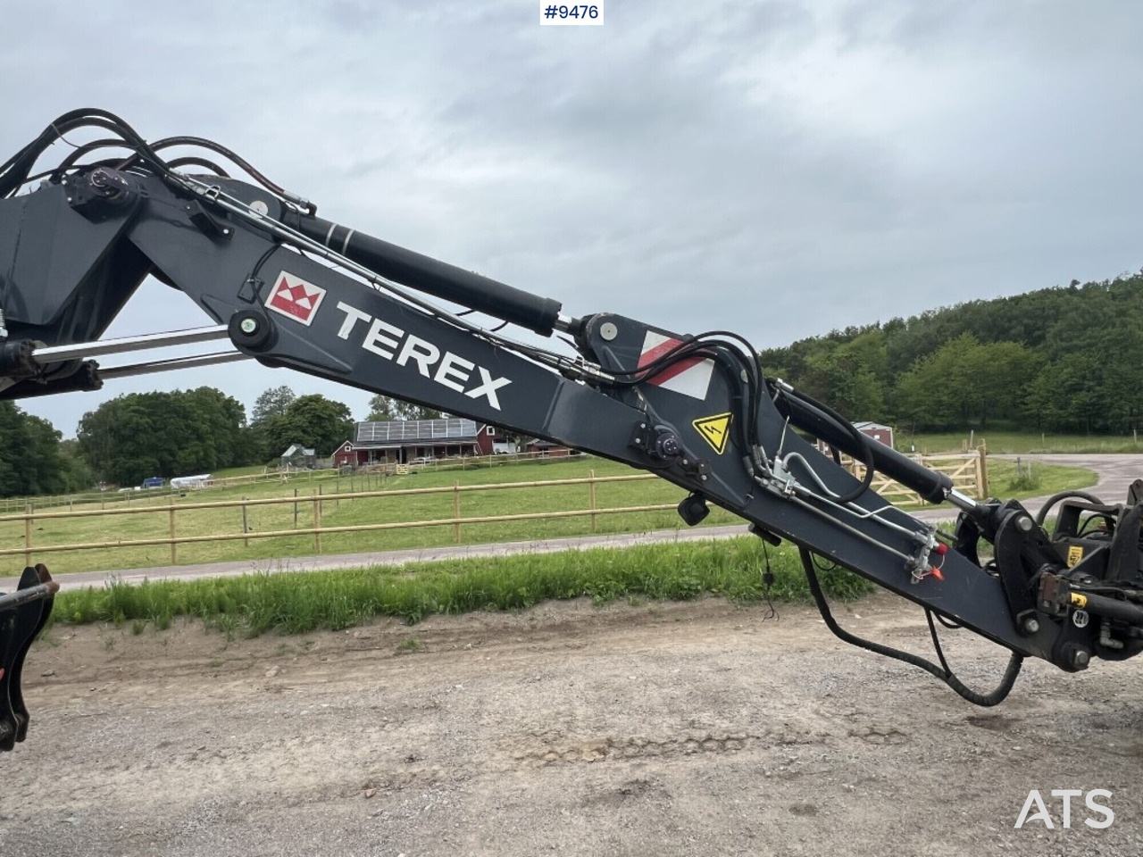 Escavatore gommato Terex TW 110 Railway machine (VIDEO): foto 13