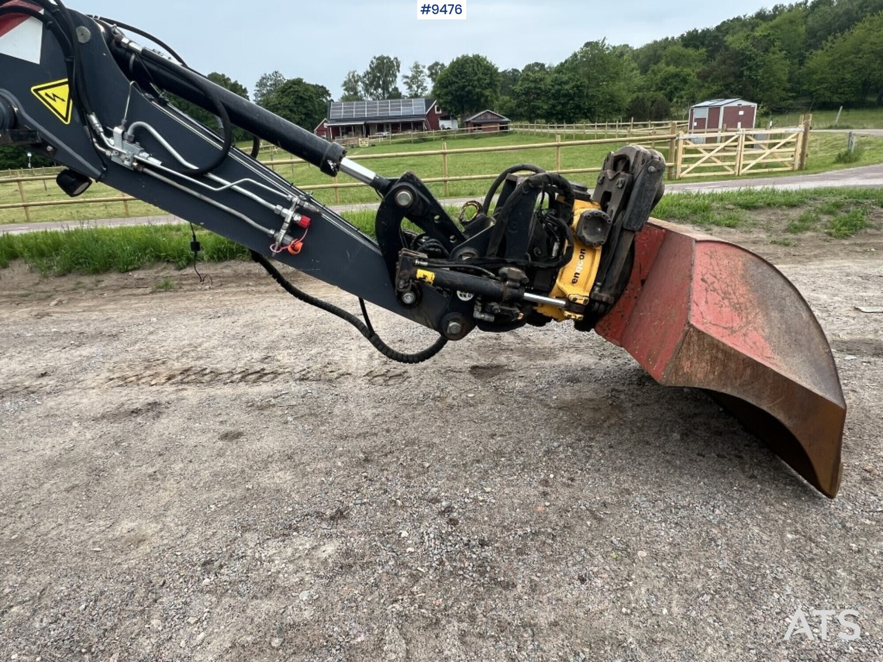 Escavatore gommato Terex TW 110 Railway machine (VIDEO): foto 14