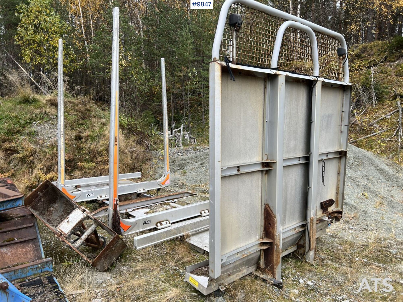 Timber rack for boogie truck - Cassone aperto: foto 3 Timber rack for boogie truck - Cassone aperto: foto 3