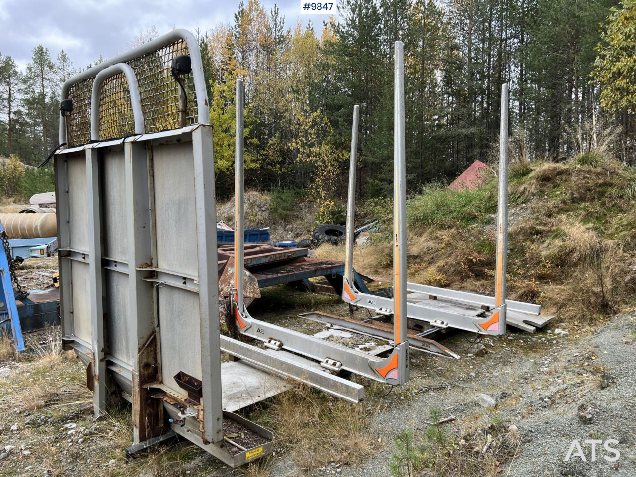 Timber rack for boogie truck - Cassone aperto: foto 1 Timber rack for boogie truck - Cassone aperto: foto 1