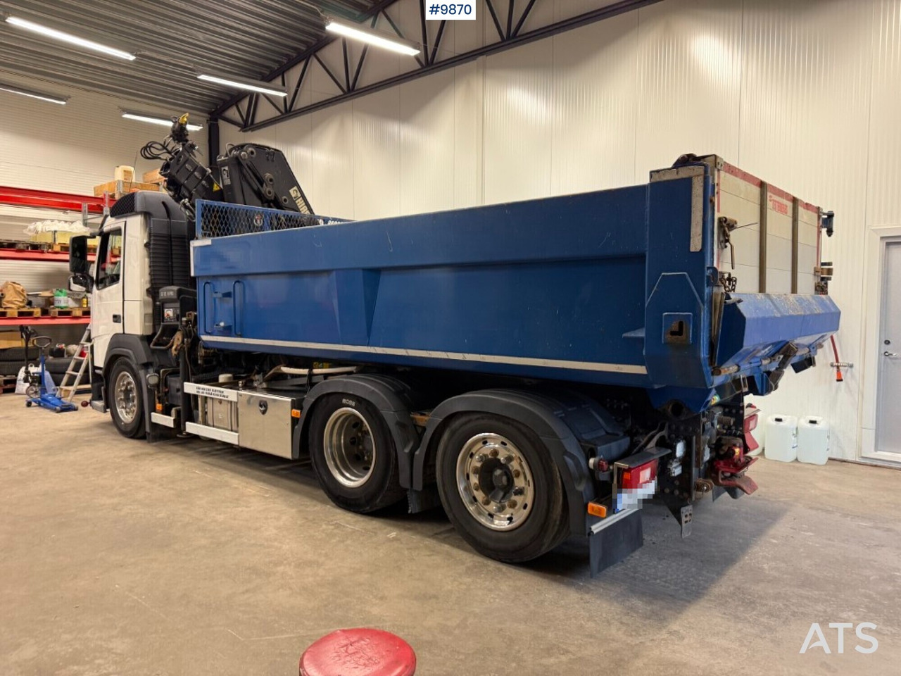 Tipper / Crane truck Volvo FM 420 6x2 - Autocarro ribaltabile, Camion con gru: foto 3 Tipper / Crane truck Volvo FM 420 6x2 - Autocarro ribaltabile, Camion con gru: foto 3