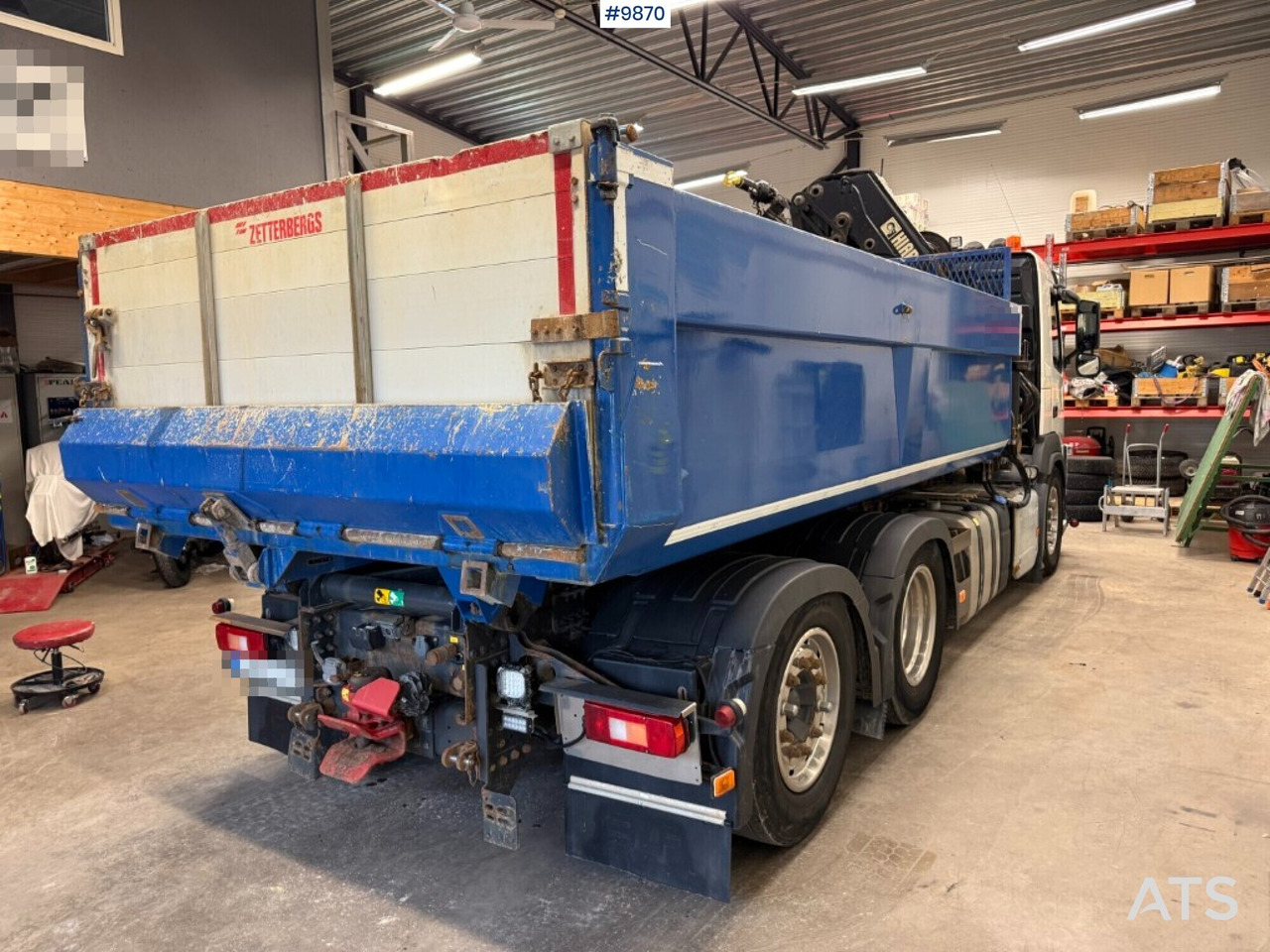 Tipper / Crane truck Volvo FM 420 6x2 - Autocarro ribaltabile, Camion con gru: foto 4 Tipper / Crane truck Volvo FM 420 6x2 - Autocarro ribaltabile, Camion con gru: foto 4