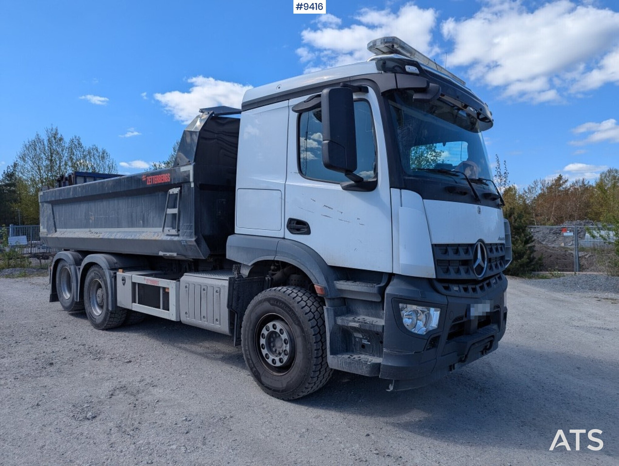 Tipper Truck Mercedes-Benz Arocs 6X2 - Autocarro ribaltabile: foto 2 Tipper Truck Mercedes-Benz Arocs 6X2 - Autocarro ribaltabile: foto 2
