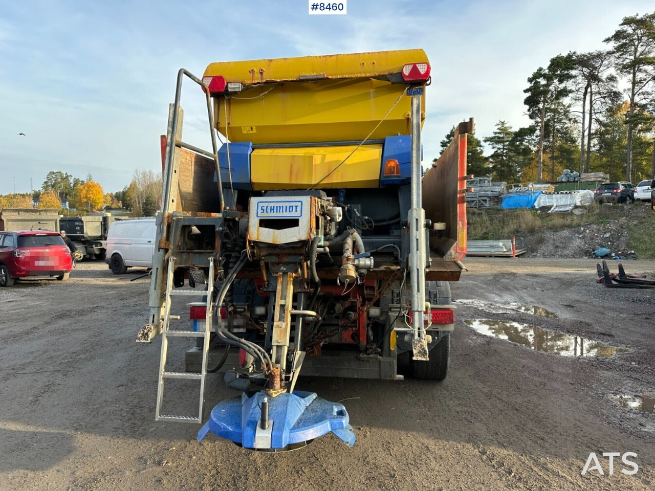 Tipper truck, Scania G410, Front plow, Salt spreader (See video) - Autocarro ribaltabile, Mezzo spazzaneve: foto 4 Tipper truck, Scania G410, Front plow, Salt spreader (See video) - Autocarro ribaltabile, Mezzo spazzaneve: foto 4