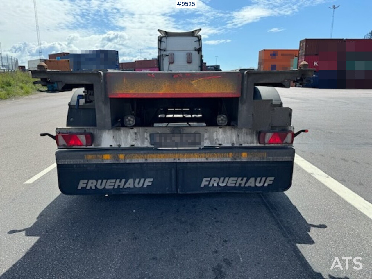 Trailer- FRUEHAUF - Semirimorchio portacontainer/ Caisse interchangeable: foto 2 Trailer- FRUEHAUF - Semirimorchio portacontainer/ Caisse interchangeable: foto 2