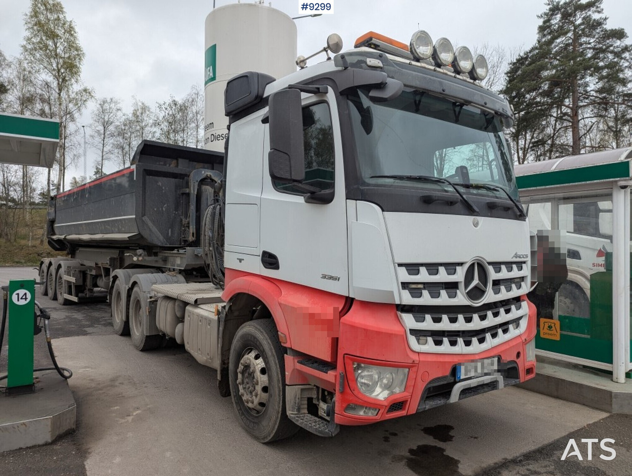 Tractor Unit Mercedes-Benz Arocs 3351 6x4 with tipper trailer - Trattore stradale: foto 2 Tractor Unit Mercedes-Benz Arocs 3351 6x4 with tipper trailer - Trattore stradale: foto 2