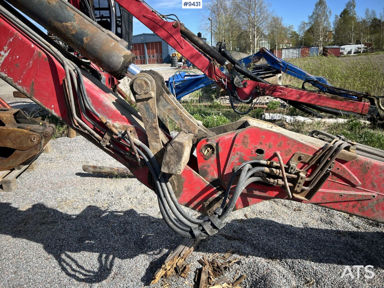 Gru per autocarro per Camion V-kran V10CX,96 - Timber crane, logging crane: foto 12 Gru per autocarro per Camion V-kran V10CX,96 - Timber crane, logging crane: foto 12