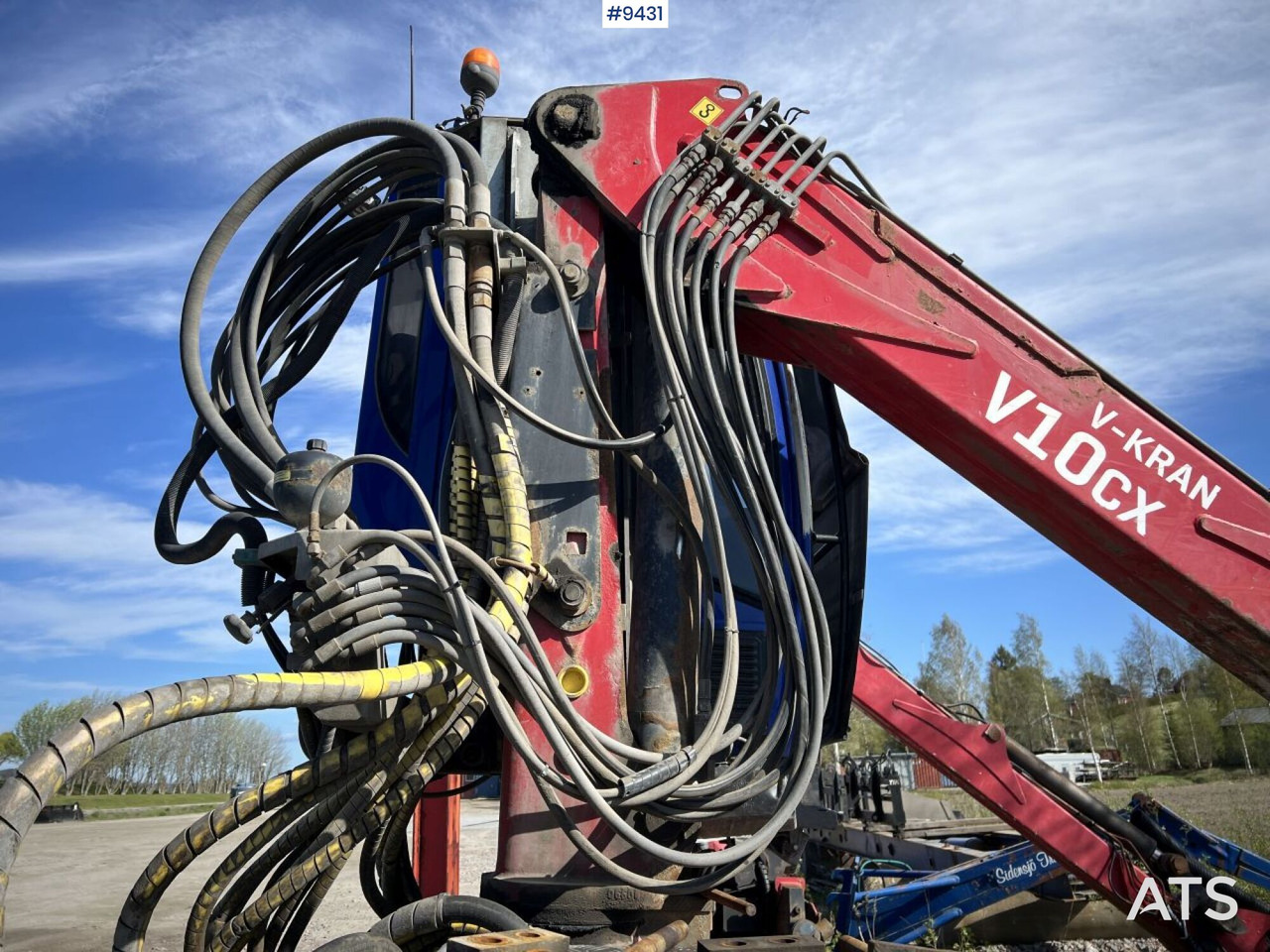 Gru per autocarro per Camion V-kran V10CX,96 - Timber crane, logging crane: foto 17 Gru per autocarro per Camion V-kran V10CX,96 - Timber crane, logging crane: foto 17