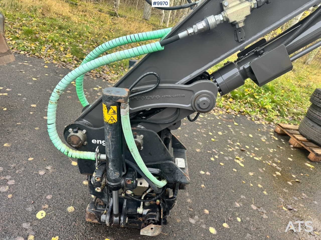 Volvo ECR88D crawler excavator with rotor tilt, 3 buckets, and ripper. 910 hours! - Escavatore cingolato: foto 4 Volvo ECR88D crawler excavator with rotor tilt, 3 buckets, and ripper. 910 hours! - Escavatore cingolato: foto 4