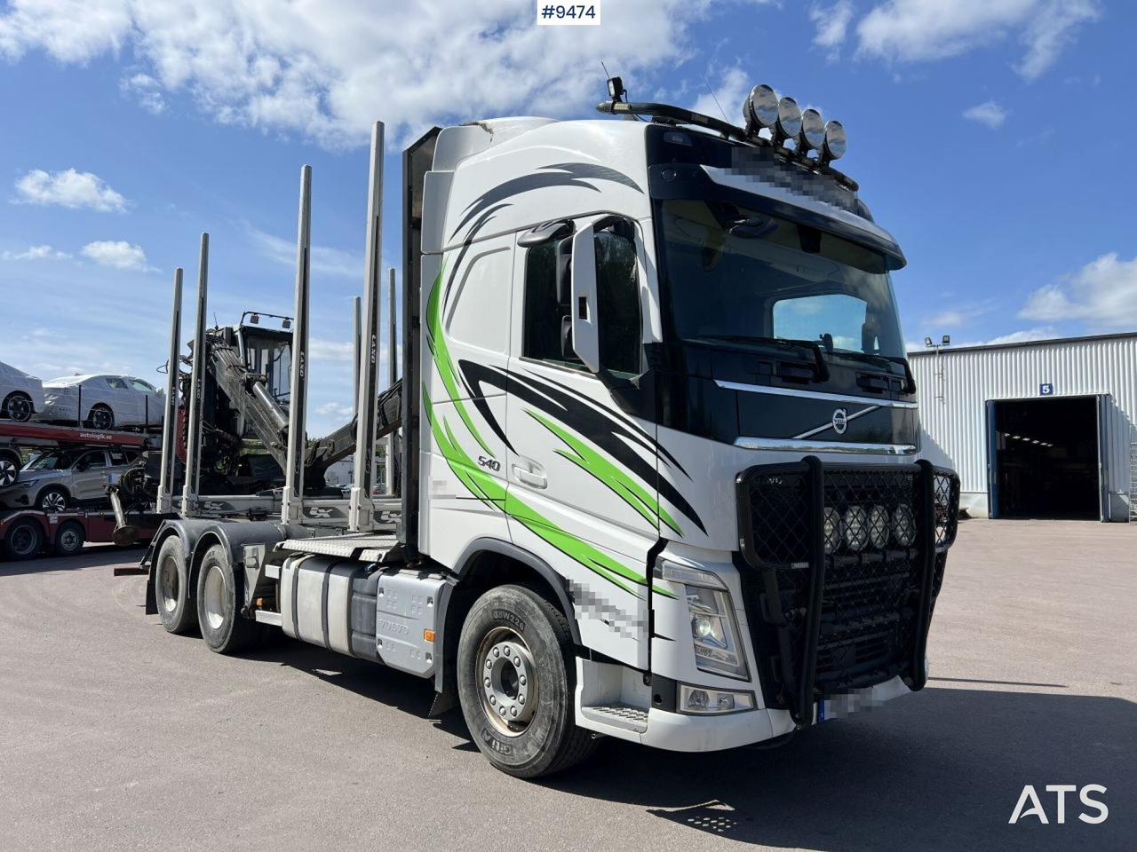 Volvo FH13 Logging truck with Loglift 105S crane - Camion trasporto legname, Camion con gru: foto 1 Volvo FH13 Logging truck with Loglift 105S crane - Camion trasporto legname, Camion con gru: foto 1