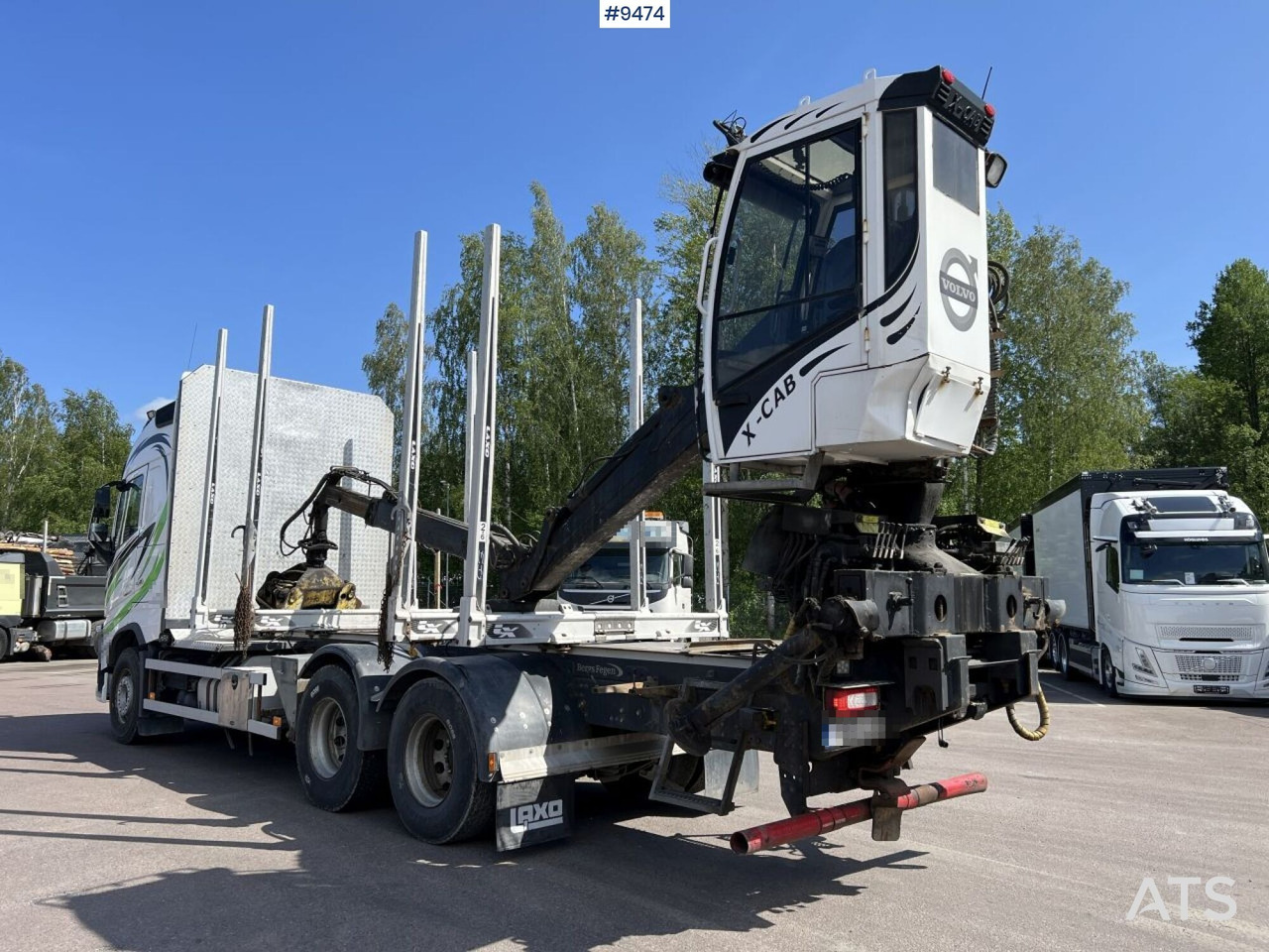 Volvo FH13 Logging truck with Loglift 105S crane - Camion trasporto legname, Camion con gru: foto 5 Volvo FH13 Logging truck with Loglift 105S crane - Camion trasporto legname, Camion con gru: foto 5