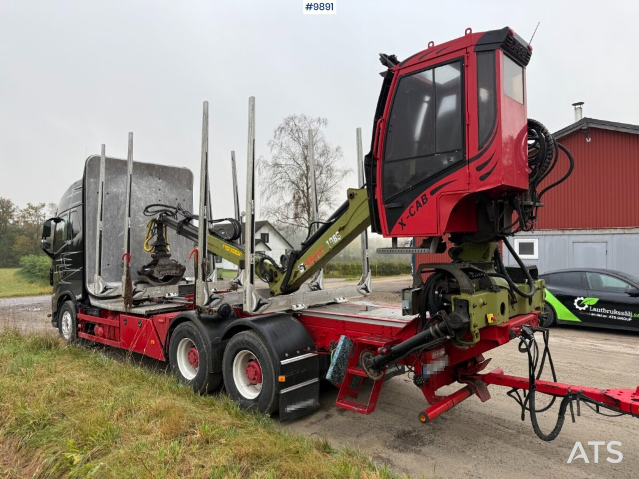 Volvo FH64 R Timber truck, trailer and crane - Camion trasporto legname, Camion con gru: foto 3 Volvo FH64 R Timber truck, trailer and crane - Camion trasporto legname, Camion con gru: foto 3