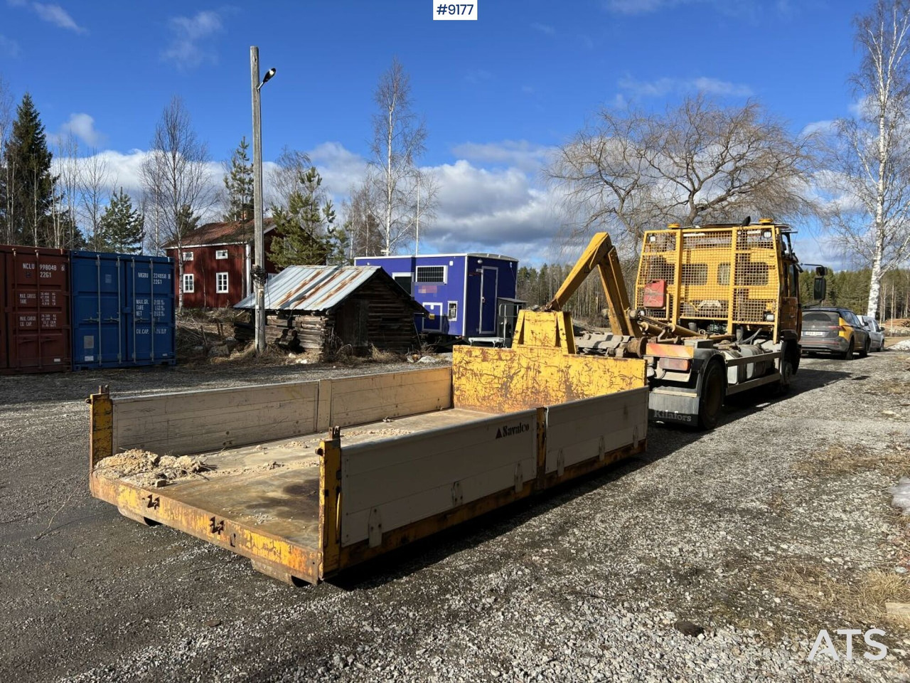 Autocarro scarrabile Volvo FL614 4X2 Swap Body Truck with Flatbed: foto 13