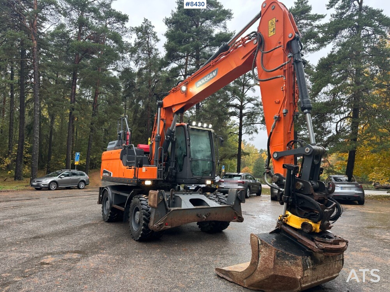 Escavatore gommato Wheeled Excavator Doosan  DX170W (See video): foto 7