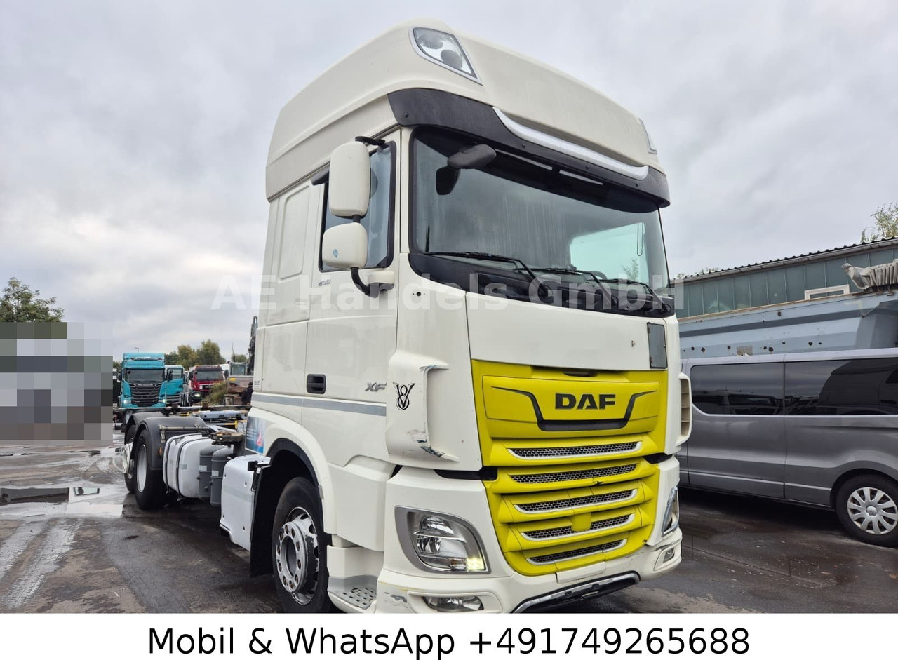 DAF XF480 SSC BDF *Retarder/Lift/ACC/2xTank/AHK/LDW - Autocarro portacontainer/ Caisse interchangeable: foto 1 DAF XF480 SSC BDF *Retarder/Lift/ACC/2xTank/AHK/LDW - Autocarro portacontainer/ Caisse interchangeable: foto 1