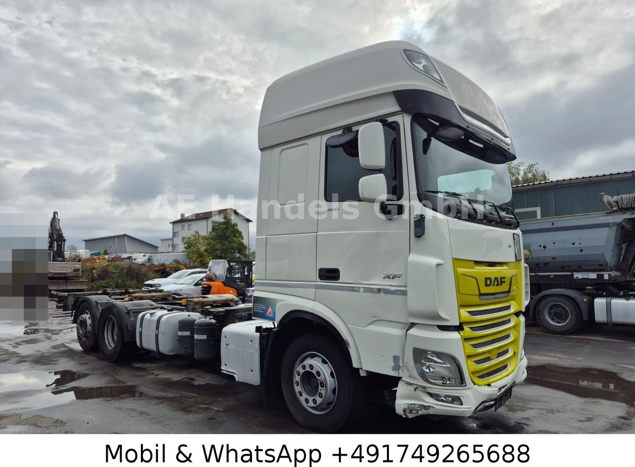 DAF XF480 SSC BDF *Retarder/Lift/ACC/2xTank/AHK/LDW - Autocarro portacontainer/ Caisse interchangeable: foto 2 DAF XF480 SSC BDF *Retarder/Lift/ACC/2xTank/AHK/LDW - Autocarro portacontainer/ Caisse interchangeable: foto 2