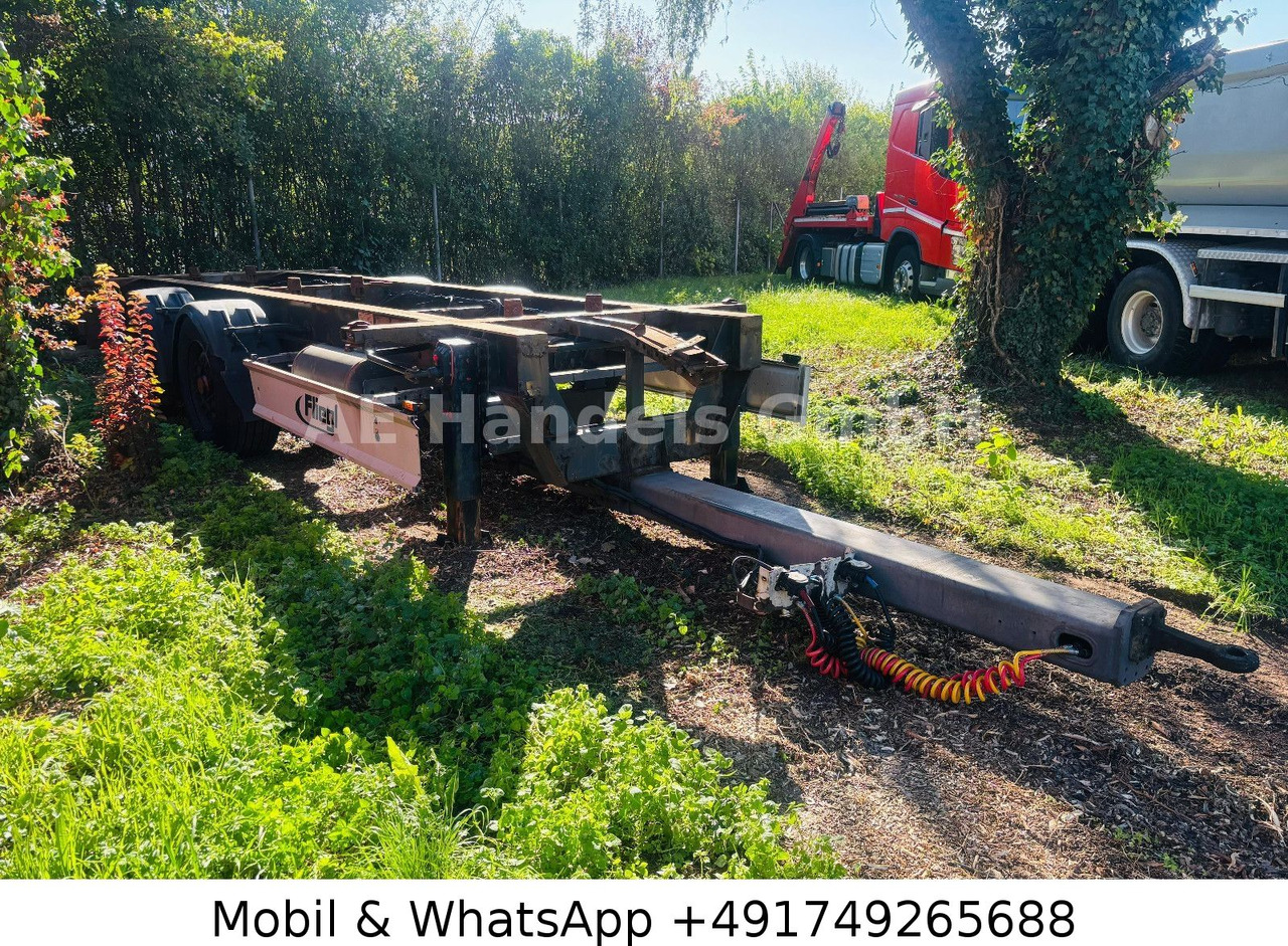 Fliegl TWP 180 Tandem Tiefgekoppelt *BWP/Scheibenbremse - Rimorchio portacontainer/ Caisse interchangeable: foto 2 Fliegl TWP 180 Tandem Tiefgekoppelt *BWP/Scheibenbremse - Rimorchio portacontainer/ Caisse interchangeable: foto 2
