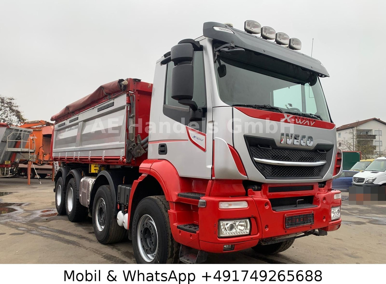 Iveco Stralis X-Way 480 8x4 Meiller*Retarder/Bordmatik - Autocarro ribaltabile: foto 2 Iveco Stralis X-Way 480 8x4 Meiller*Retarder/Bordmatik - Autocarro ribaltabile: foto 2