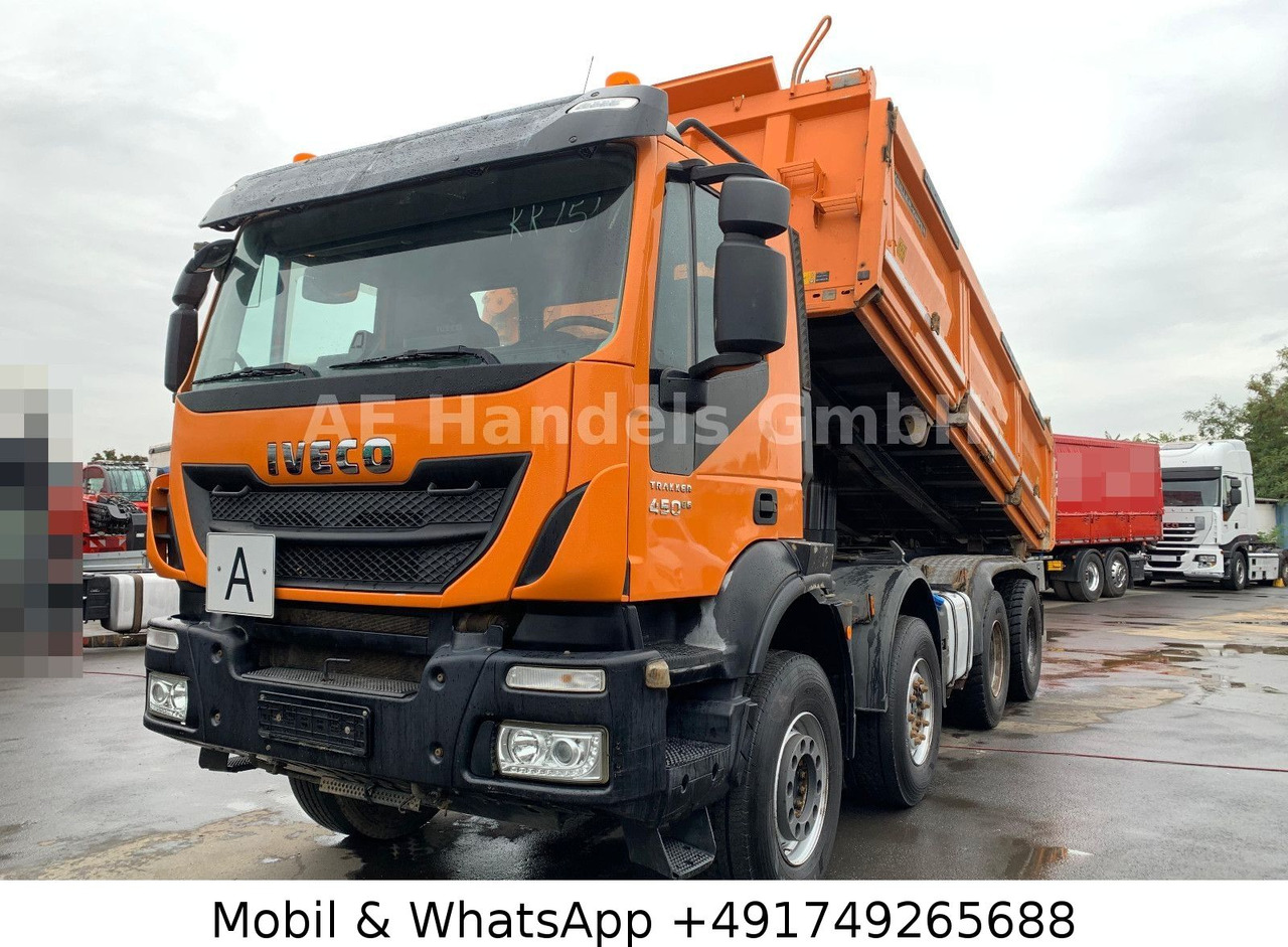 Iveco Trakker 450 E6 BB 8x4 Meiler *13m³/Bordmatik/AP - Autocarro ribaltabile: foto 1 Iveco Trakker 450 E6 BB 8x4 Meiler *13m³/Bordmatik/AP - Autocarro ribaltabile: foto 1