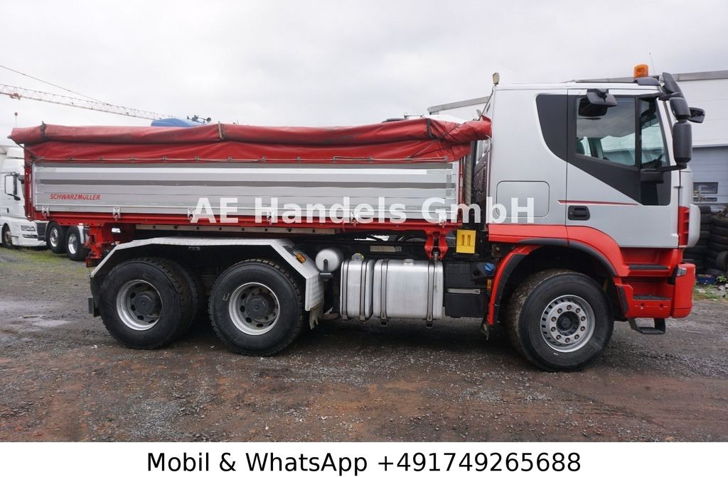 Autocarro ribaltabile Iveco Trakker 500 BL 6x4 *Retarder/11m³/Wechselkipper Iveco Trakker 500 BL 6x4 *Retarder/11m³/Wechselkipper: foto 7