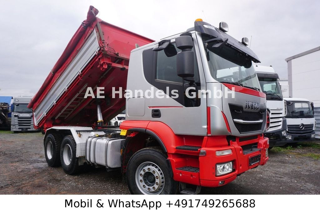 Autocarro ribaltabile Iveco Trakker 500 BL 6x4 *Retarder/11m³/Wechselkipper Iveco Trakker 500 BL 6x4 *Retarder/11m³/Wechselkipper: foto 8