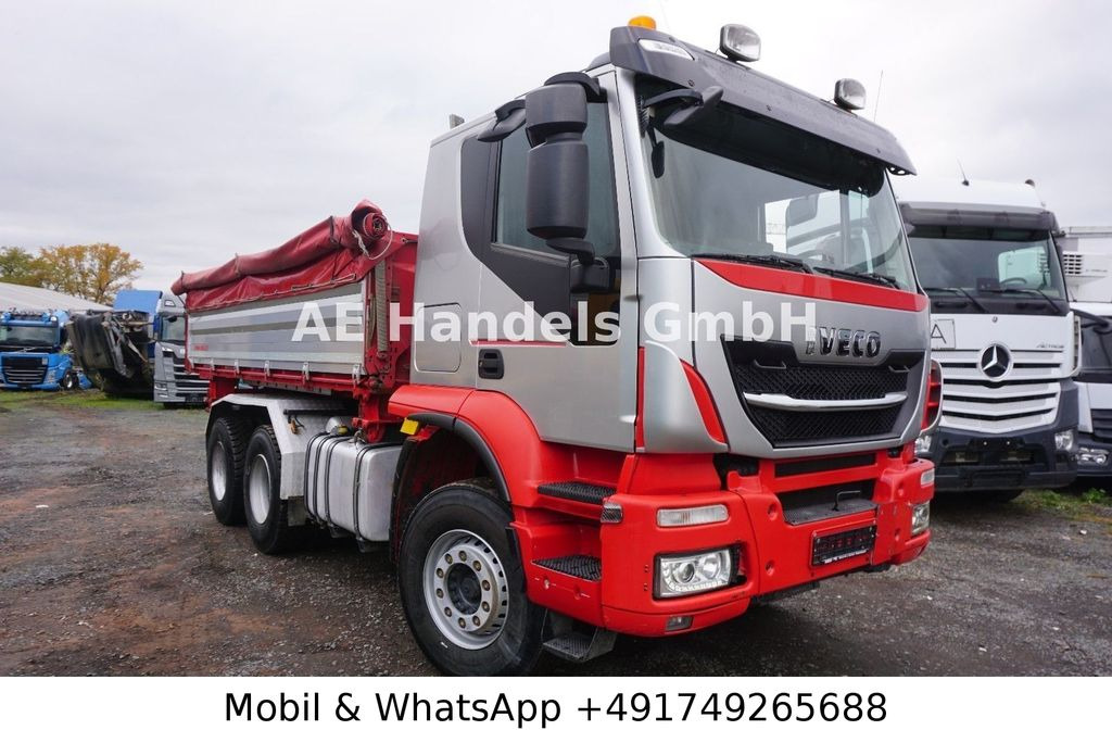 Autocarro ribaltabile Iveco Trakker 500 BL 6x4 *Retarder/11m³/Wechselkipper Iveco Trakker 500 BL 6x4 *Retarder/11m³/Wechselkipper: foto 9
