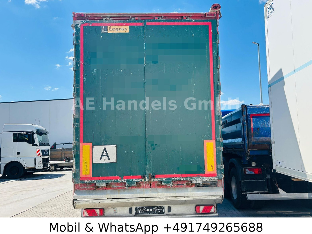 Legras SR3M *86m³/10x21/1.Lift/Rollplane/Fernbedienung - Semirimorchio piano mobile: foto 4 Legras SR3M *86m³/10x21/1.Lift/Rollplane/Fernbedienung - Semirimorchio piano mobile: foto 4