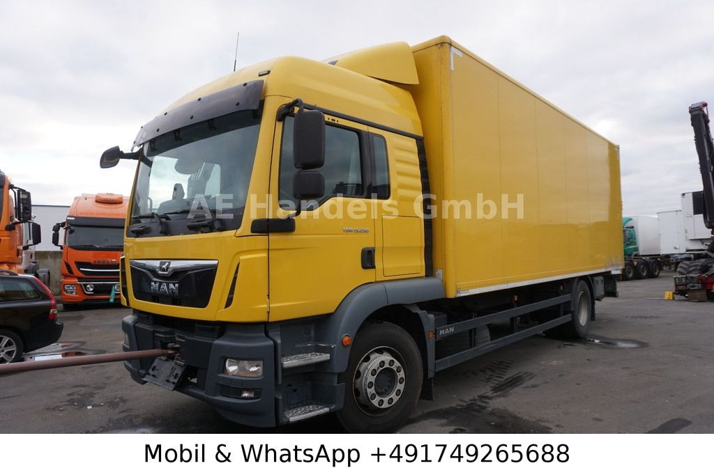 MAN TGM 15.290 LX BL *LDW/LBW-BÄR/2xTank /AHK - Autocarro furgonato: foto 1 MAN TGM 15.290 LX BL *LDW/LBW-BÄR/2xTank /AHK - Autocarro furgonato: foto 1