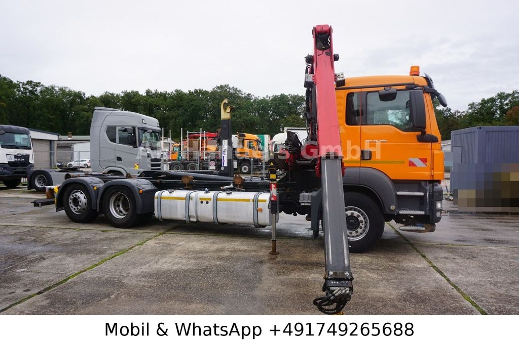 MAN TGS 26.400 BL *Hyva-20.60S/HMF-1444-22/Lenk+Lift MAN TGS 26.400 BL *Hyva-20.60S/HMF-1444-22/Lenk+Lift - Autocarro scarrabile, Camion con gru: foto 2 MAN TGS 26.400 BL *Hyva-20.60S/HMF-1444-22/Lenk+Lift MAN TGS 26.400 BL *Hyva-20.60S/HMF-1444-22/Lenk+Lift - Autocarro scarrabile, Camion con gru: foto 2