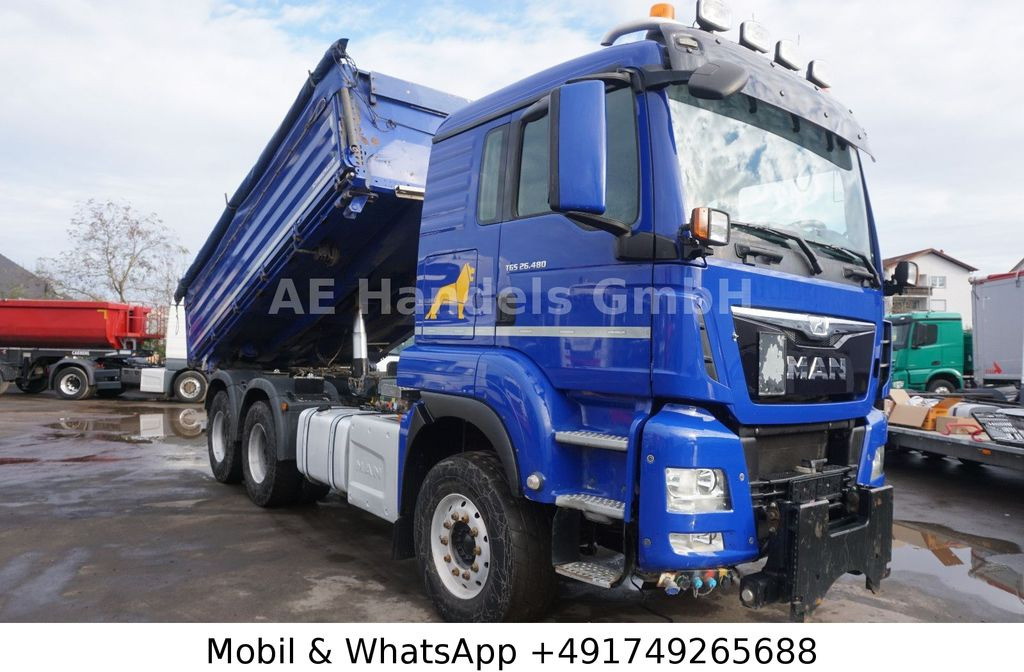 MAN TGS 26.480 XLX BB 6x4*Pritarder/Manual/Bordmatik - Autocarro ribaltabile: foto 4 MAN TGS 26.480 XLX BB 6x4*Pritarder/Manual/Bordmatik - Autocarro ribaltabile: foto 4