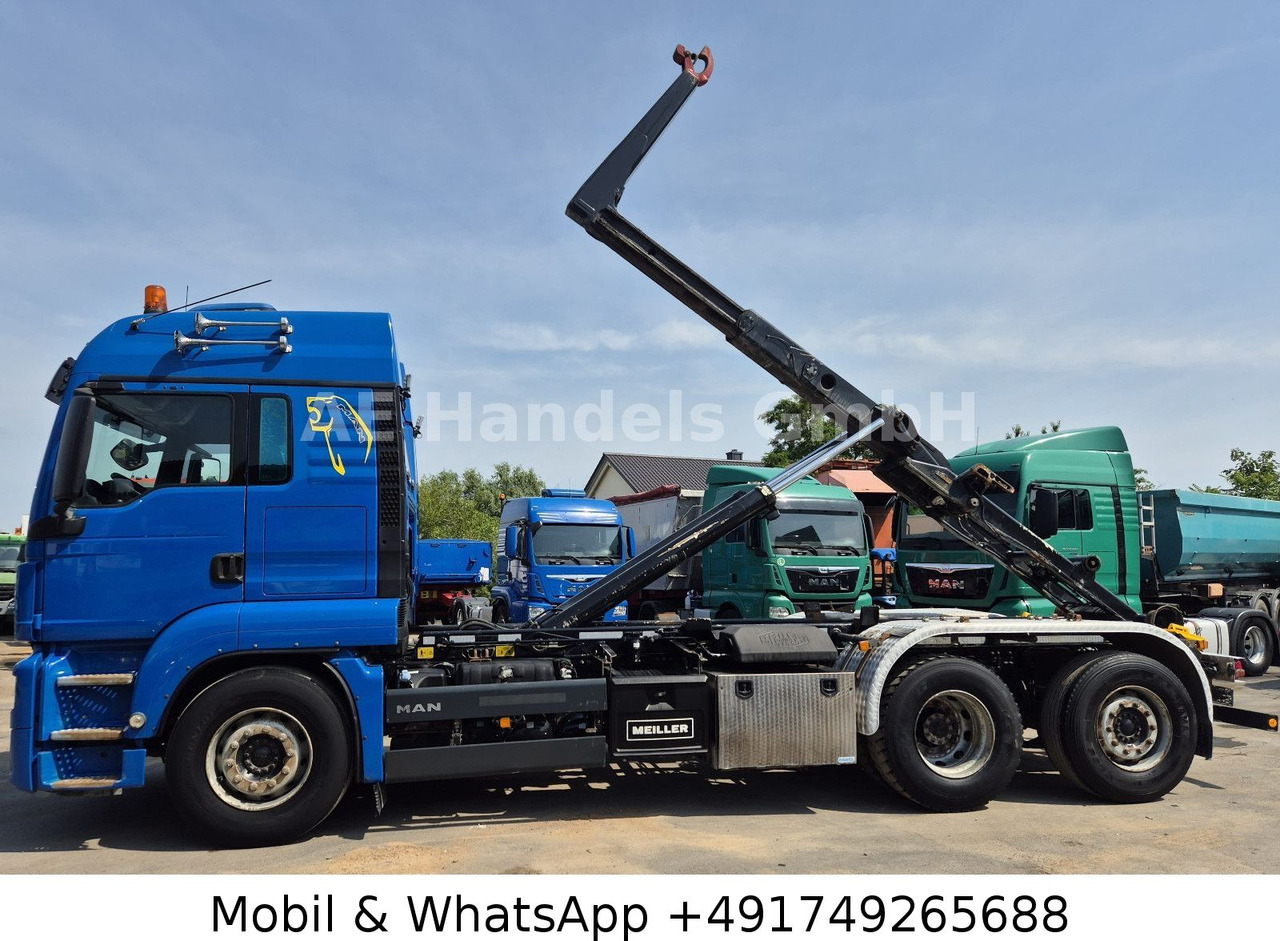 MAN TGS 26.480 XLX LL 6x2 *Intarder/MEILLER-RK-20.65 - Autocarro scarrabile, Camion con gru: foto 5 MAN TGS 26.480 XLX LL 6x2 *Intarder/MEILLER-RK-20.65 - Autocarro scarrabile, Camion con gru: foto 5