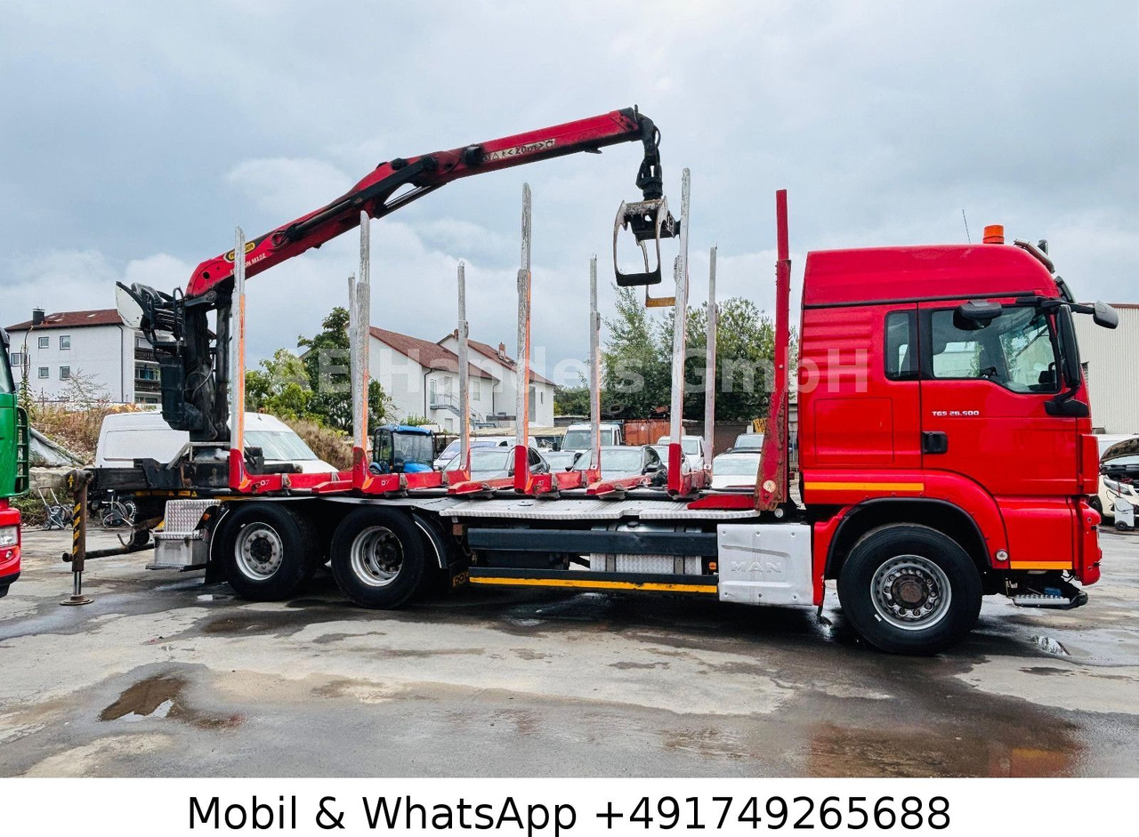 MAN TGS 26.500 HydroDrive BL Palfinger-M12Z*Retarder - Camion trasporto legname, Camion con gru: foto 2 MAN TGS 26.500 HydroDrive BL Palfinger-M12Z*Retarder - Camion trasporto legname, Camion con gru: foto 2