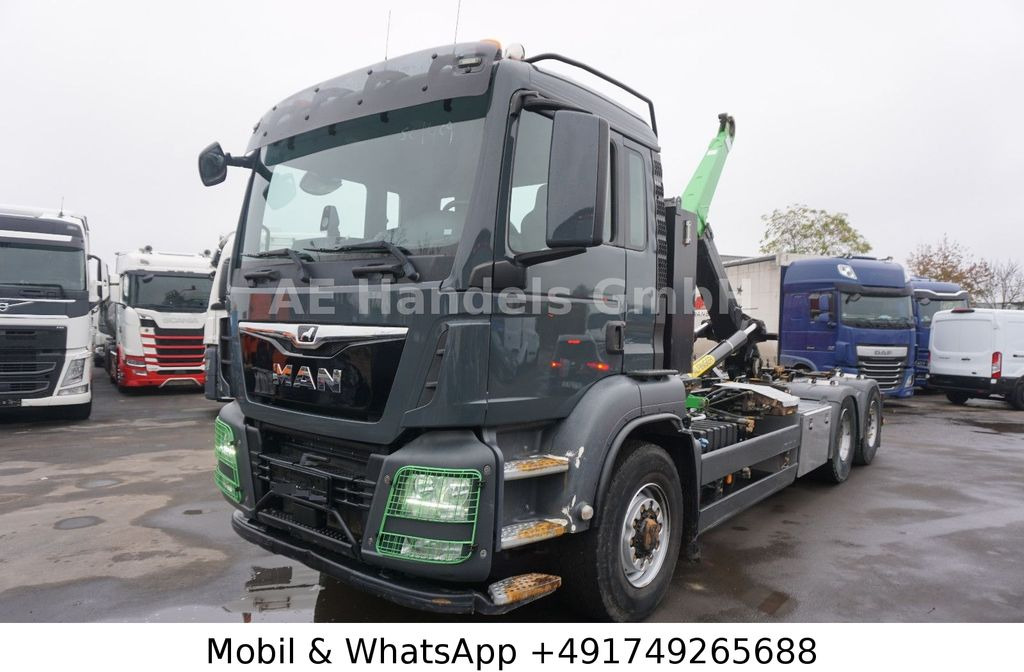 MAN TGS 26.500 XLX BL 6x4 H *Pritarder/Palfinger-T20 MAN TGS 26.500 XLX BL 6x4 H *Pritarder/Palfinger-T20 - Autocarro scarrabile, Camion con gru: foto 1 MAN TGS 26.500 XLX BL 6x4 H *Pritarder/Palfinger-T20 MAN TGS 26.500 XLX BL 6x4 H *Pritarder/Palfinger-T20 - Autocarro scarrabile, Camion con gru: foto 1