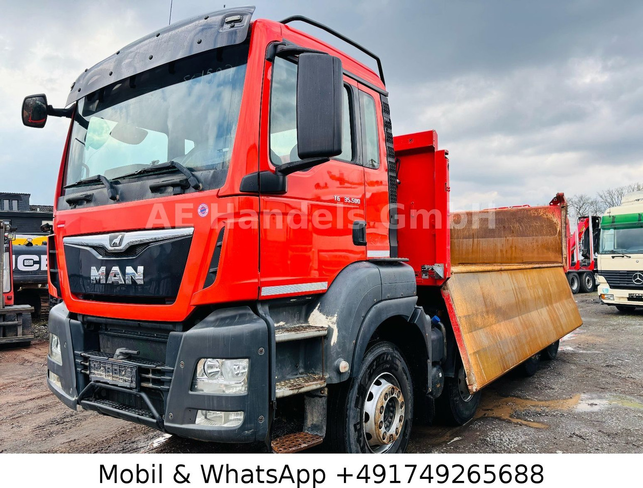 MAN TGS 35.500 M BB 8x4 *Intarder/Bordmatik/16m³/AP - Autocarro ribaltabile: foto 2 MAN TGS 35.500 M BB 8x4 *Intarder/Bordmatik/16m³/AP - Autocarro ribaltabile: foto 2