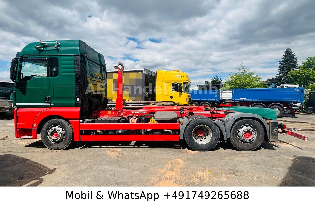 MAN TGX 26.440 XLX BL 6x2 *Retarder/MEILLER-RK-20.65 - Autocarro scarrabile, Camion con gru: foto 5 MAN TGX 26.440 XLX BL 6x2 *Retarder/MEILLER-RK-20.65 - Autocarro scarrabile, Camion con gru: foto 5