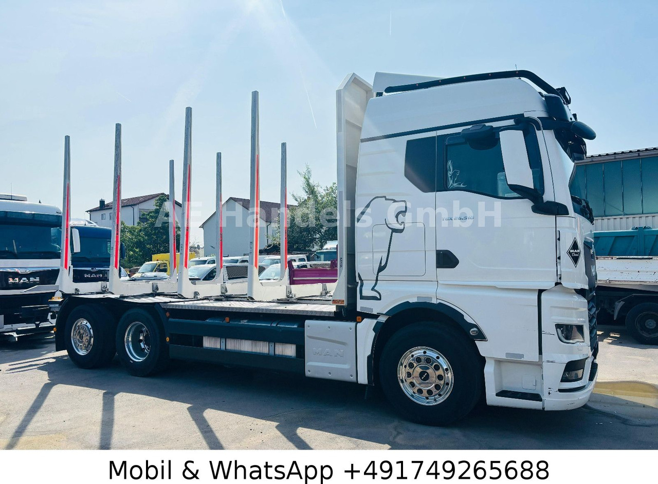 MAN TGX 26.510 GM LL 6x2 *Retarder/3.Lenk/Standklima - Camion trasporto legname: foto 2 MAN TGX 26.510 GM LL 6x2 *Retarder/3.Lenk/Standklima - Camion trasporto legname: foto 2