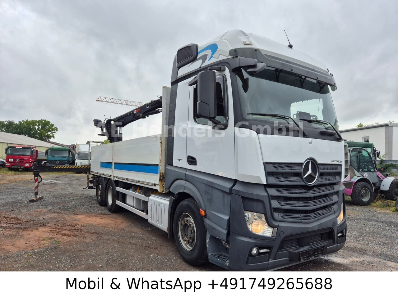 Mercedes-Benz Actros IV 2645 L LL 6x2 *Retarder/Hiab-177K-Pro - Autocarro con pianale/ Cassone fisso, Camion con gru: foto 3 Mercedes-Benz Actros IV 2645 L LL 6x2 *Retarder/Hiab-177K-Pro - Autocarro con pianale/ Cassone fisso, Camion con gru: foto 3