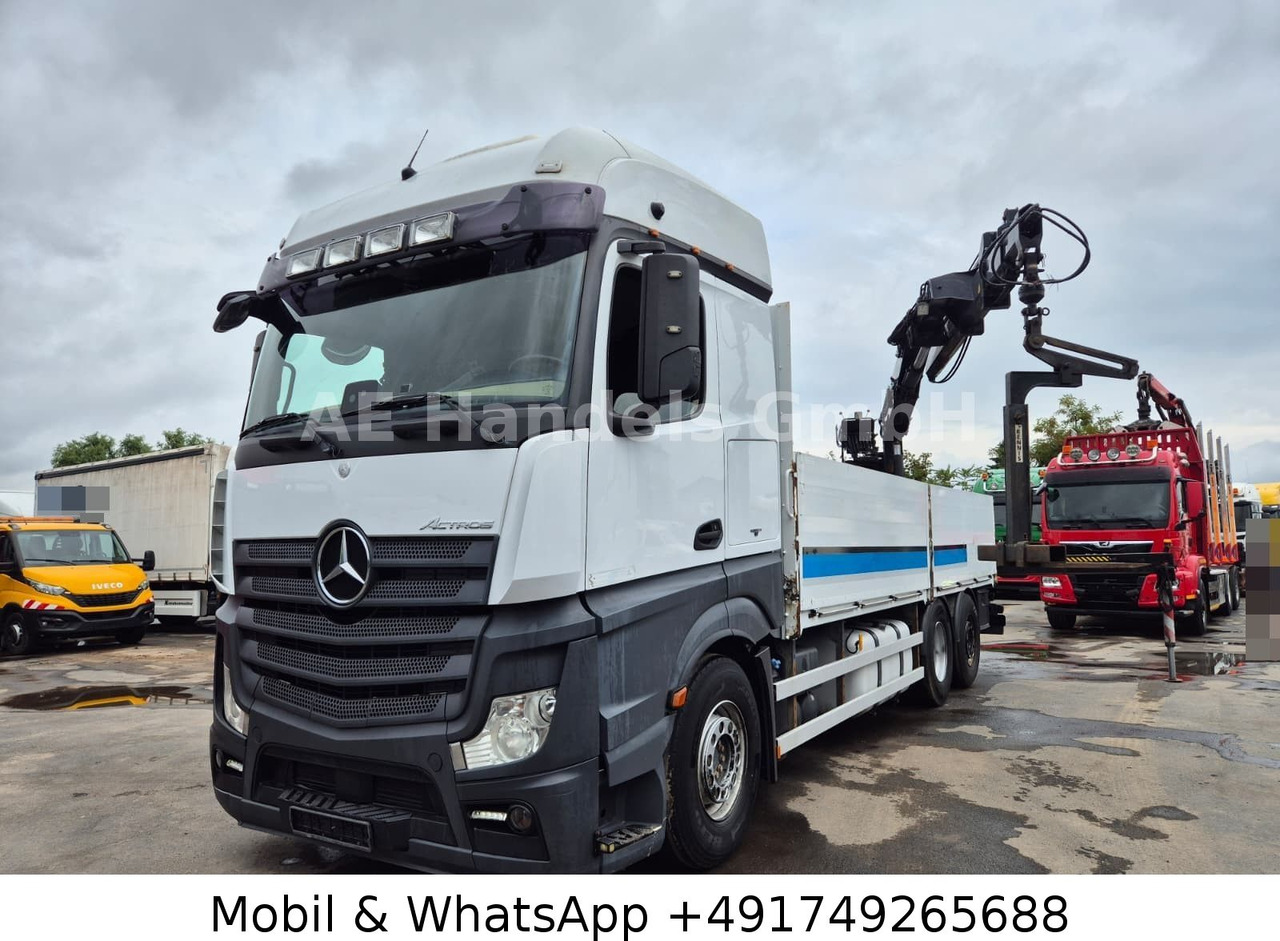Mercedes-Benz Actros IV 2645 L LL 6x2 *Retarder/Hiab-177K-Pro - Camion con gru: foto 1 Mercedes-Benz Actros IV 2645 L LL 6x2 *Retarder/Hiab-177K-Pro - Camion con gru: foto 1