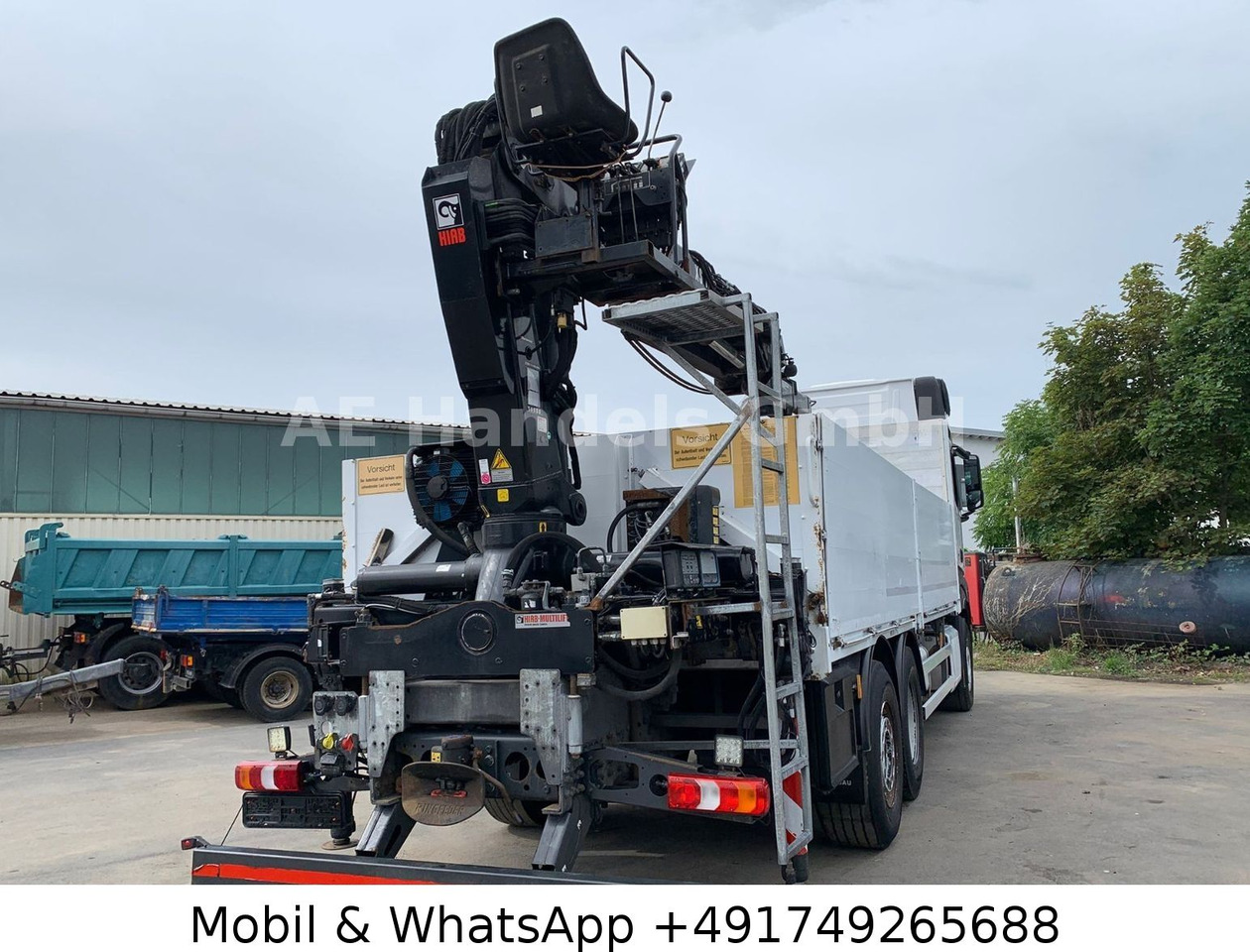 Mercedes-Benz Actros IV 2645 L LL 6x2 *Retarder/Hiab-177K-Pro - Camion con gru: foto 5 Mercedes-Benz Actros IV 2645 L LL 6x2 *Retarder/Hiab-177K-Pro - Camion con gru: foto 5