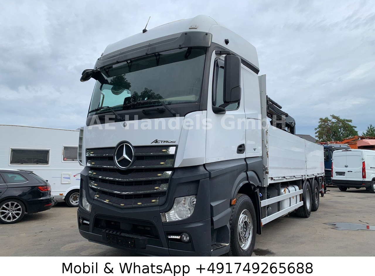 Mercedes-Benz Actros IV 2645 L LL 6x2 *Retarder/Hiab-177K-Pro - Camion con gru: foto 1 Mercedes-Benz Actros IV 2645 L LL 6x2 *Retarder/Hiab-177K-Pro - Camion con gru: foto 1