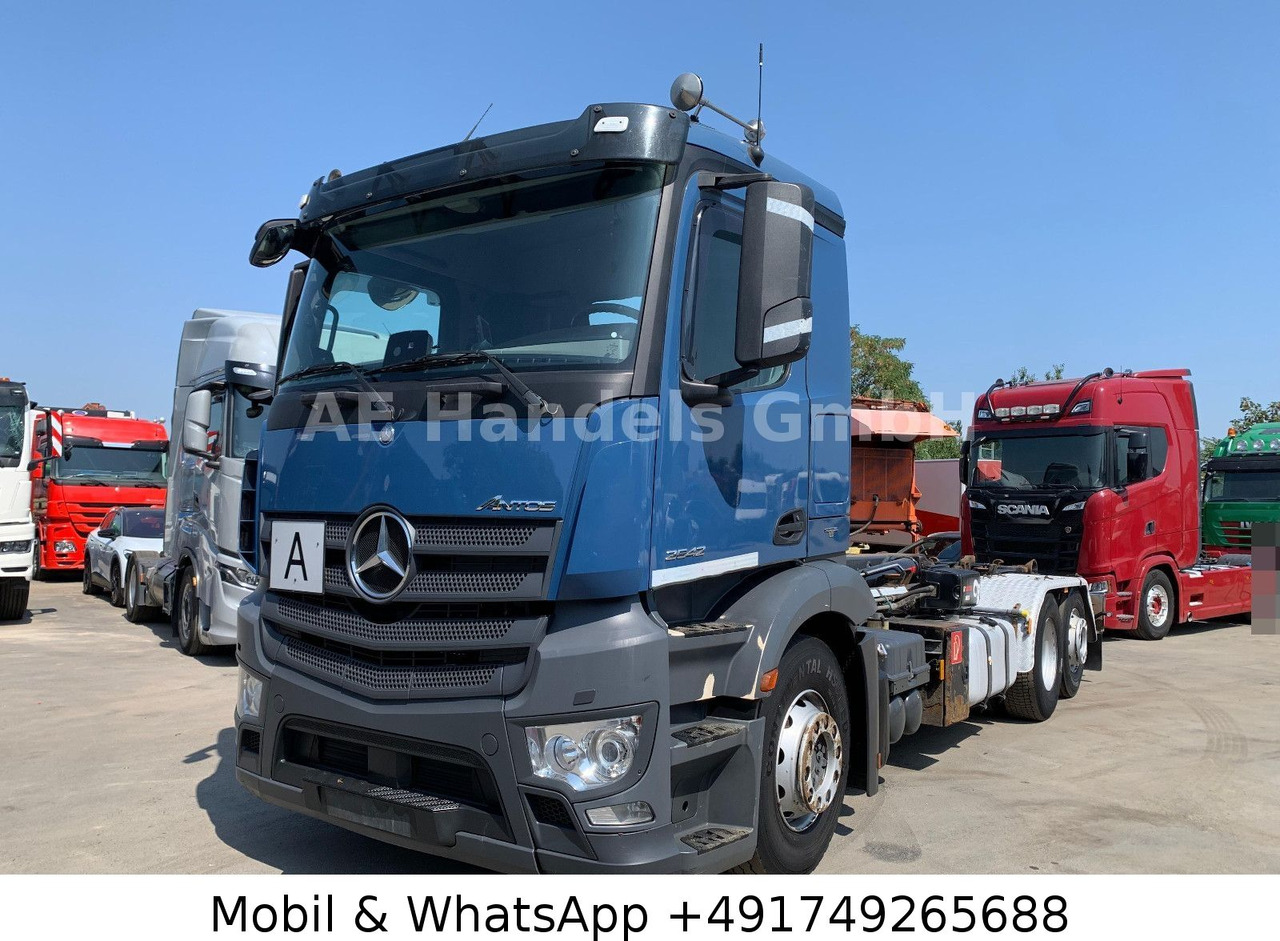 Mercedes-Benz Antos 2542 M LL *Retarder/Hiab-XR21S56/Lenk+Lift - Autocarro scarrabile, Camion con gru: foto 1 Mercedes-Benz Antos 2542 M LL *Retarder/Hiab-XR21S56/Lenk+Lift - Autocarro scarrabile, Camion con gru: foto 1