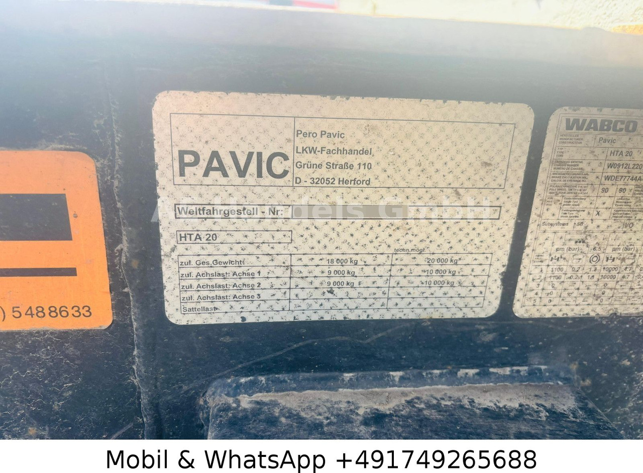 Rimorchio trasporto legname Pavic HTA Holz Drehschemel *4xEXTE / TÜV-10.2025: foto 17