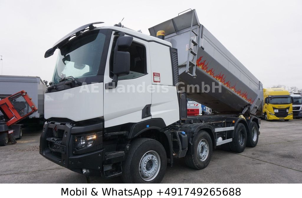 Autocarro ribaltabile Renault C520 BB 8x4*Kempf-Thermo-Stahl-15m³/AP/Rollplane: foto 7