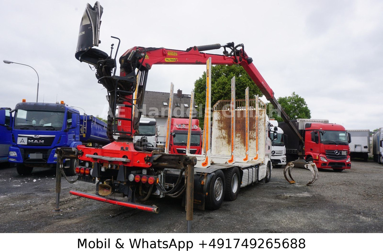 Scania R580 V8 Highline Palfinger-M120L97 *Retarder/ACC - Camion trasporto legname, Camion con gru: foto 3 Scania R580 V8 Highline Palfinger-M120L97 *Retarder/ACC - Camion trasporto legname, Camion con gru: foto 3