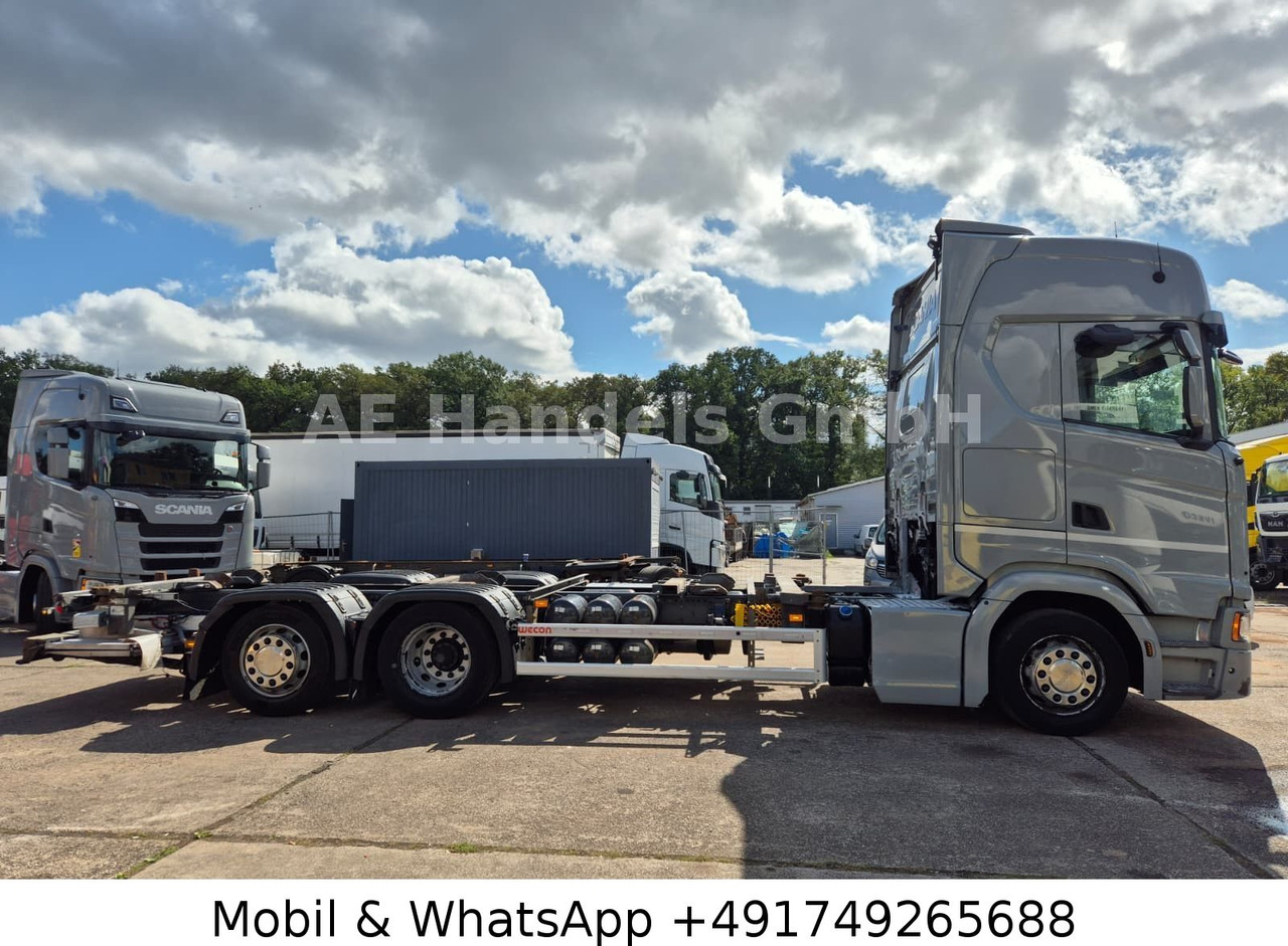 Scania S450 HighLine BDF *Retarder/Lenk+Lift/Multi/LBW - Autocarro portacontainer/ Caisse interchangeable: foto 2 Scania S450 HighLine BDF *Retarder/Lenk+Lift/Multi/LBW - Autocarro portacontainer/ Caisse interchangeable: foto 2