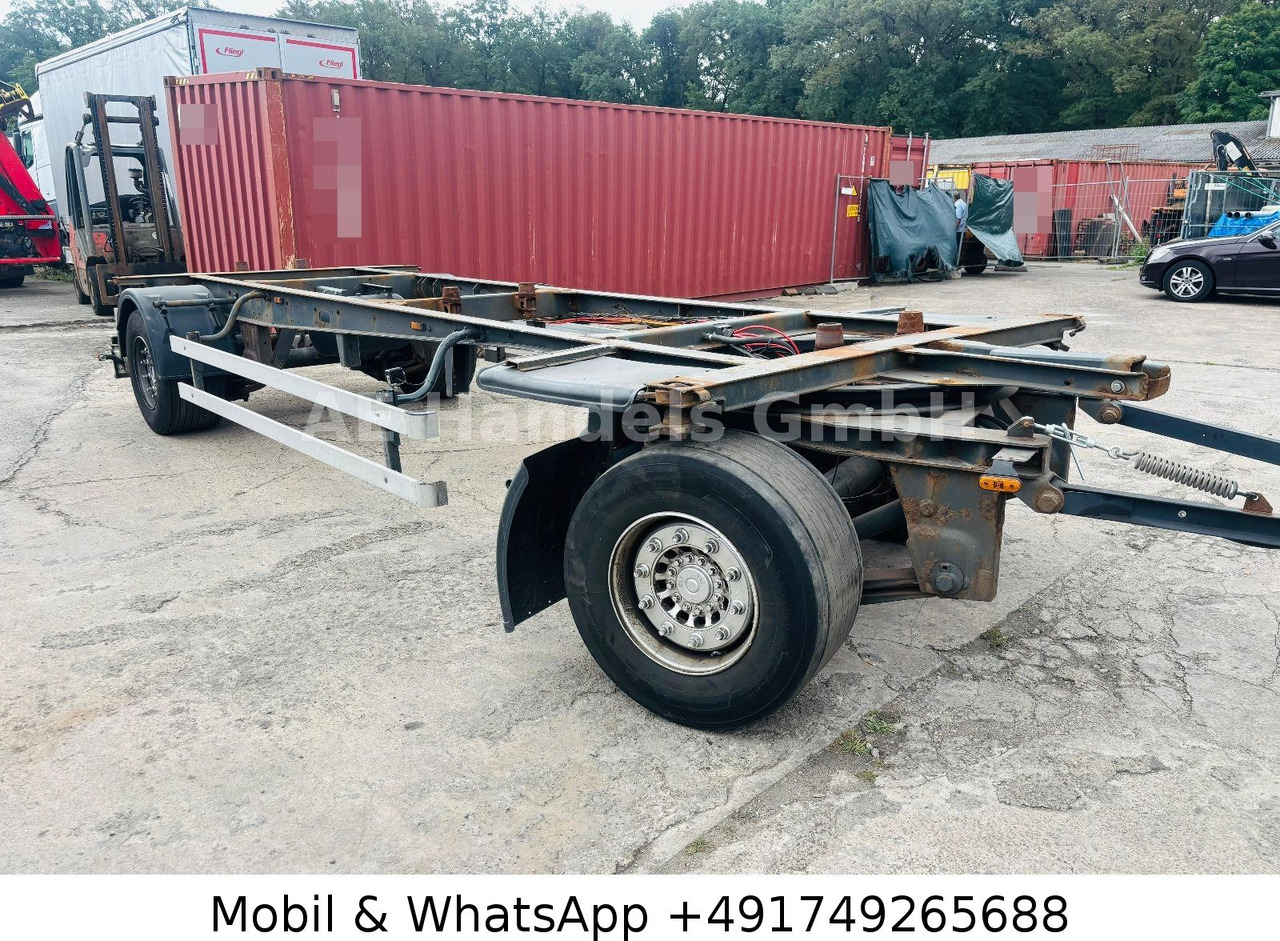 Schmitz Cargobull AFW 18 Drehschemelanhänger *TÜV/SAF-Achsen/Alcoa - Rimorchio telaio: foto 1 Schmitz Cargobull AFW 18 Drehschemelanhänger *TÜV/SAF-Achsen/Alcoa - Rimorchio telaio: foto 1