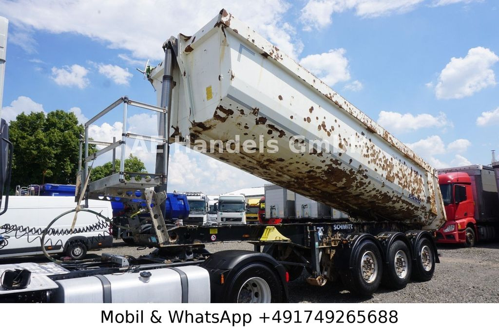 Schmitz Cargobull SKI 24 Stahl *24m³ / 1.Liftachse / Rollplane - Semirimorchio ribaltabile: foto 1 Schmitz Cargobull SKI 24 Stahl *24m³ / 1.Liftachse / Rollplane - Semirimorchio ribaltabile: foto 1